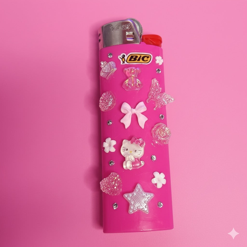 Hello Kitty Bling Bic Lighter